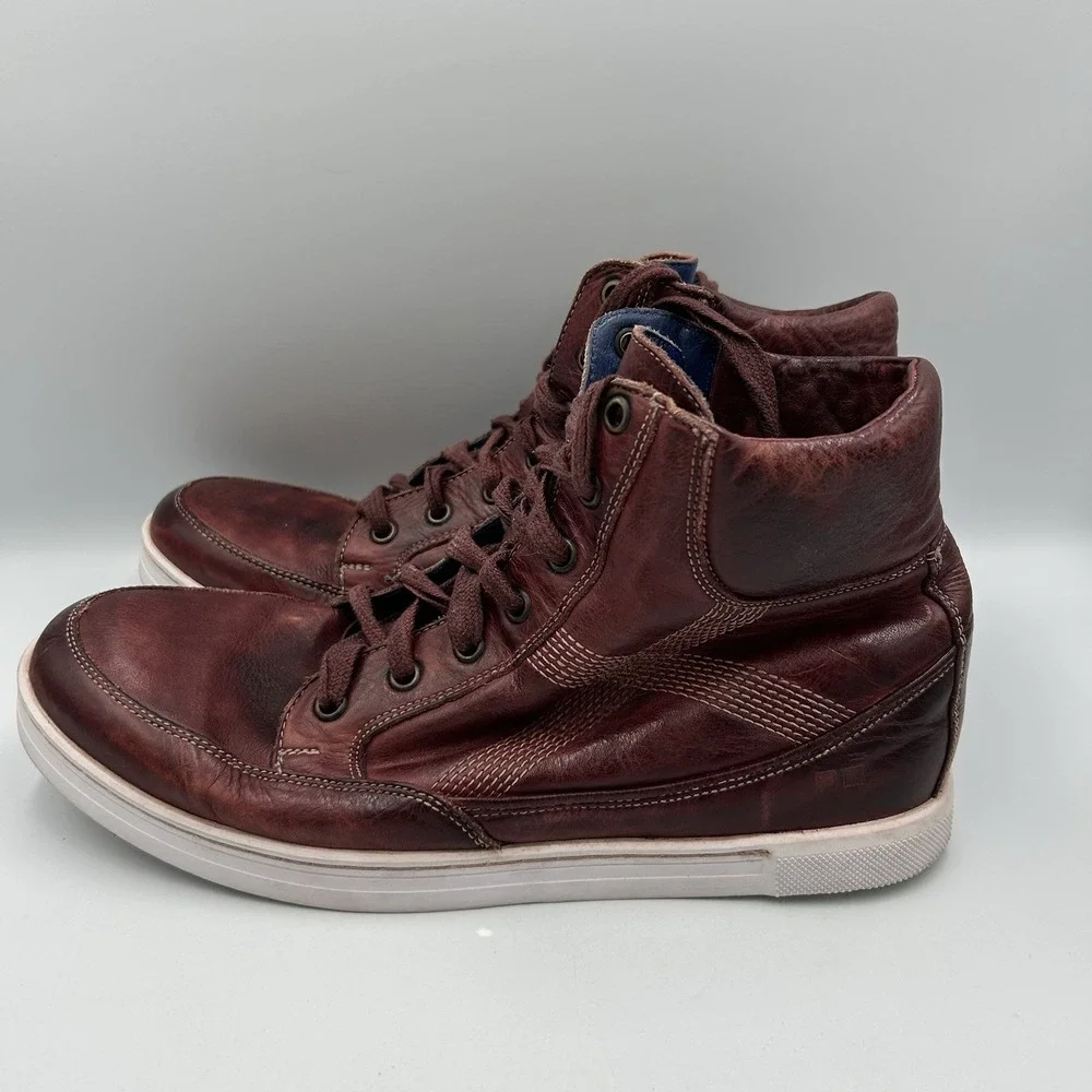 Bed Stu‎ Men's Lordmind Distressed Leather Sneaker Boots Size 9